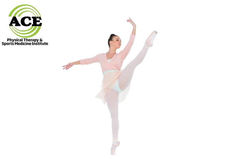 21766259 - gorgeous ballerina dancing rising her leg on white background