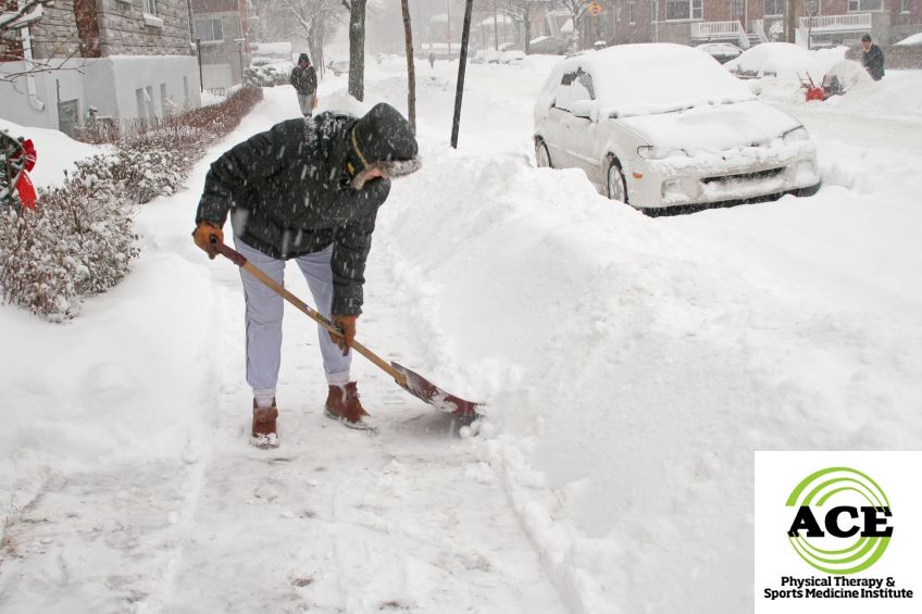 THE PERFECT SNOW SHOVEL