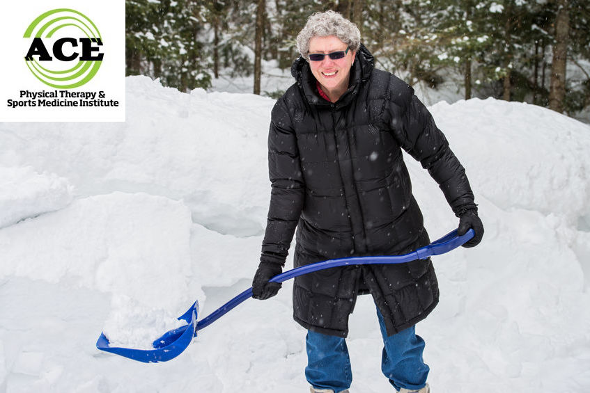 SHOVELING SNOW THE PROPER WAY